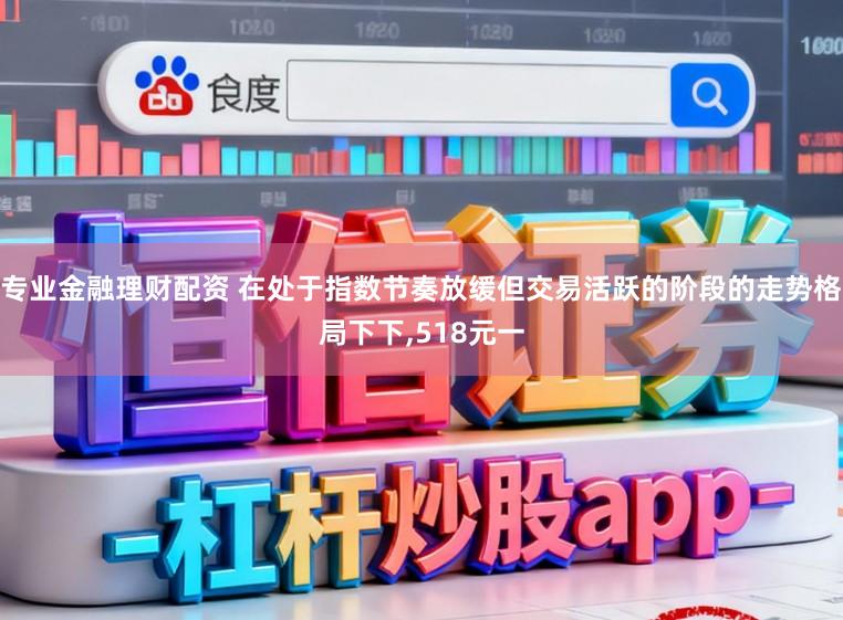 专业金融理财配资 在处于指数节奏放缓但交易活跃的阶段的走势格局下下，518元一