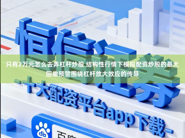 只有2万元怎么去弄杠杆炒股 结构性行情下模拟配资炒股的最大回撤预警围绕杠杆放大效应的传导