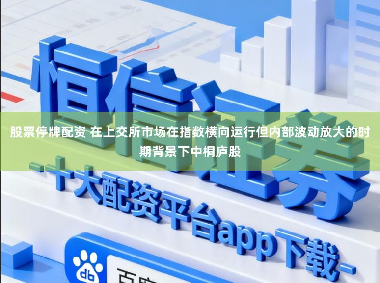 股票停牌配资 在上交所市场在指数横向运行但内部波动放大的时期背景下中桐庐股