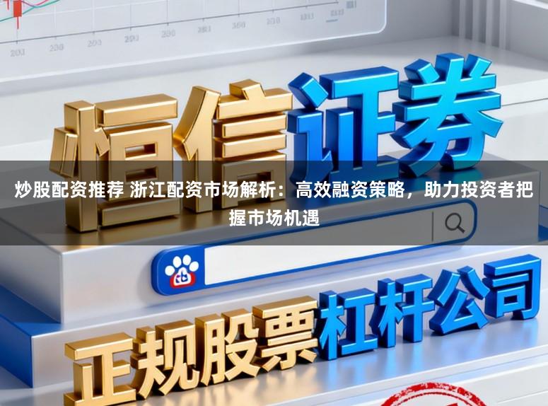 炒股配资推荐 浙江配资市场解析:高效融资策略,助力投资者把握市场机遇