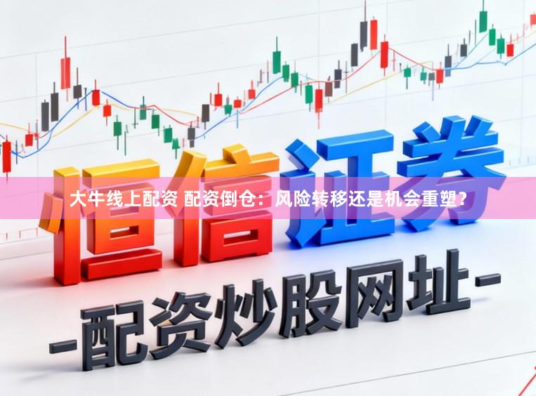 大牛线上配资 配资倒仓:风险转移还是机会重塑?