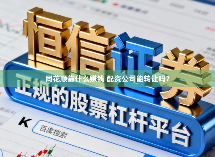 同花顺靠什么赚钱 配资公司能转让吗？