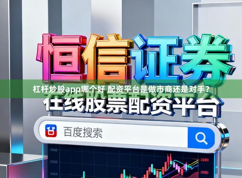 杠杆炒股app哪个好 配资平台是做市商还是对手？