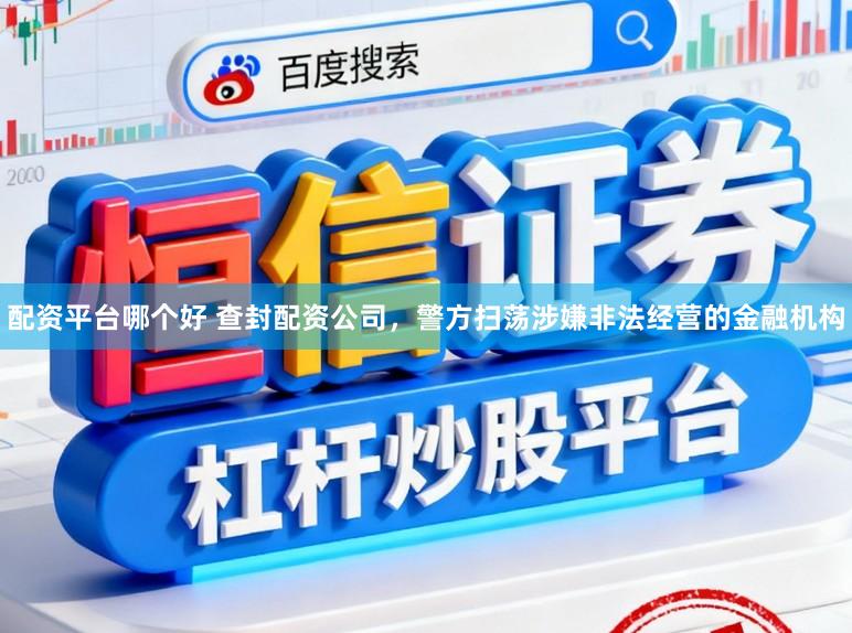 配资平台哪个好 查封配资公司,警方扫荡涉嫌非法经营的金融机构